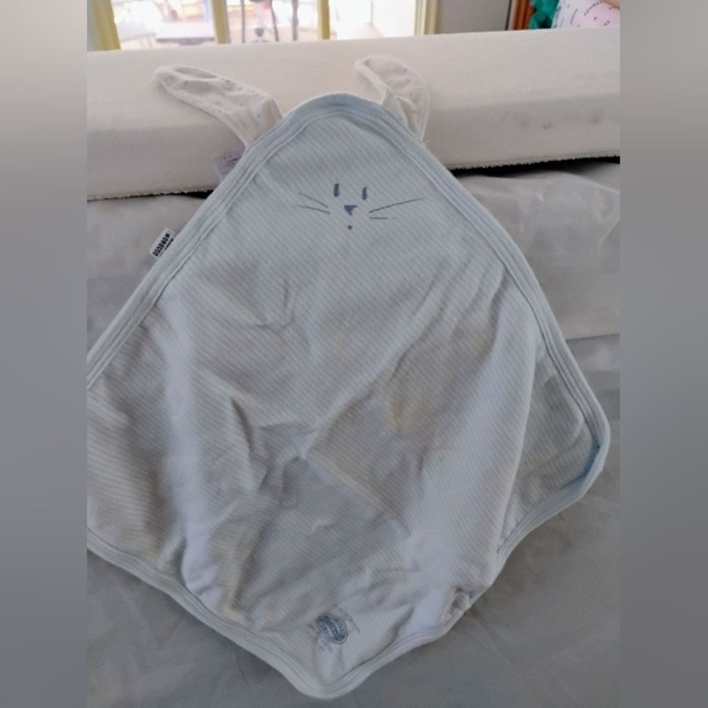 Petit Bateau Bunny Blanket